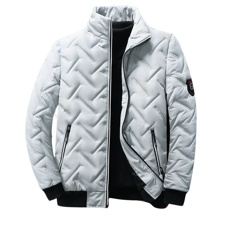 Vario Men’s Jacket with Velvet Finish – Soft Touch Outerwear